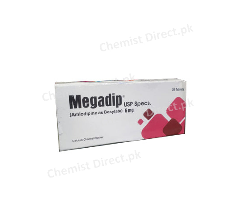 Megadip 5Mg Tablet Medicine