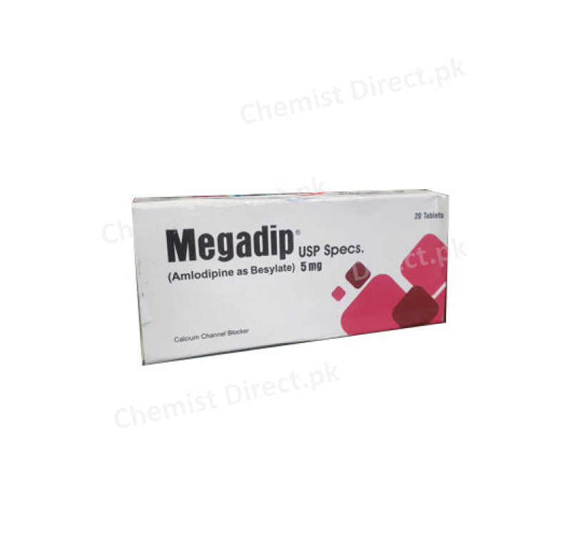 Megadip 5Mg Tablet Medicine