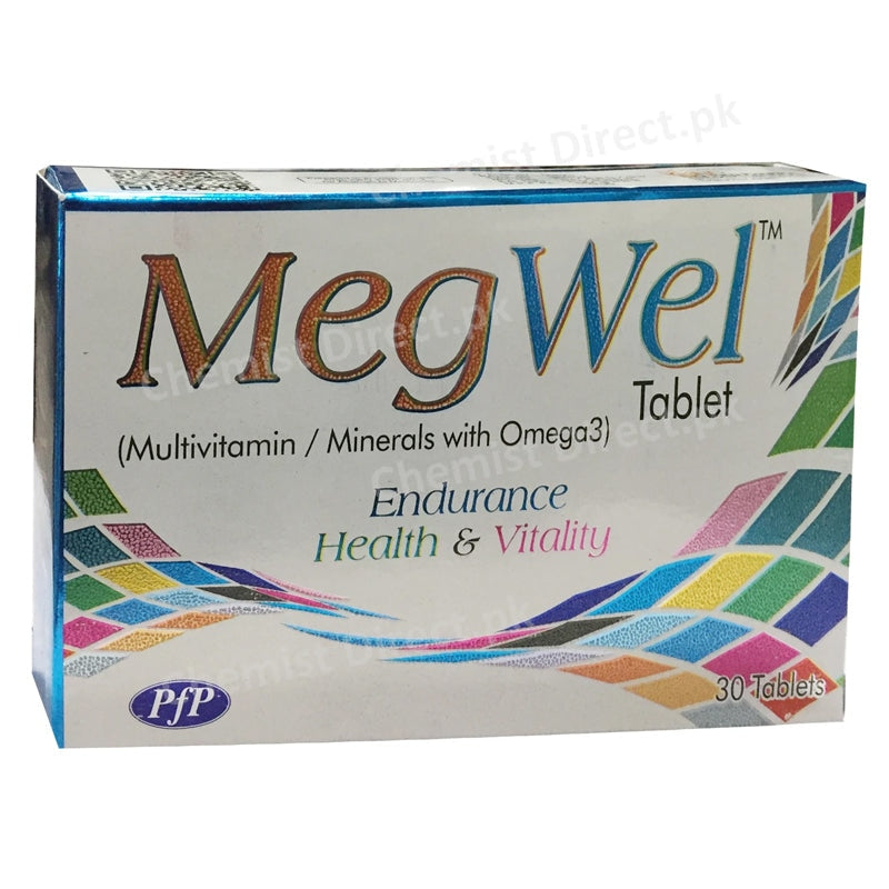 Meg Wel Tablet Multivitamin Minerals With Omega