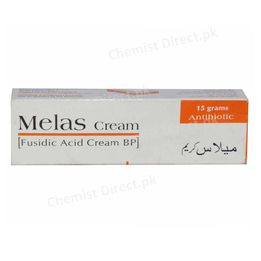 Melas Cream 15gram Anti-bacterial Fusiduc Acid BP Atco Loboratories