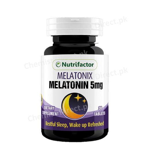 Melatonix Tablet Nutrifactore Melatonin 5mg Dietary Supplement