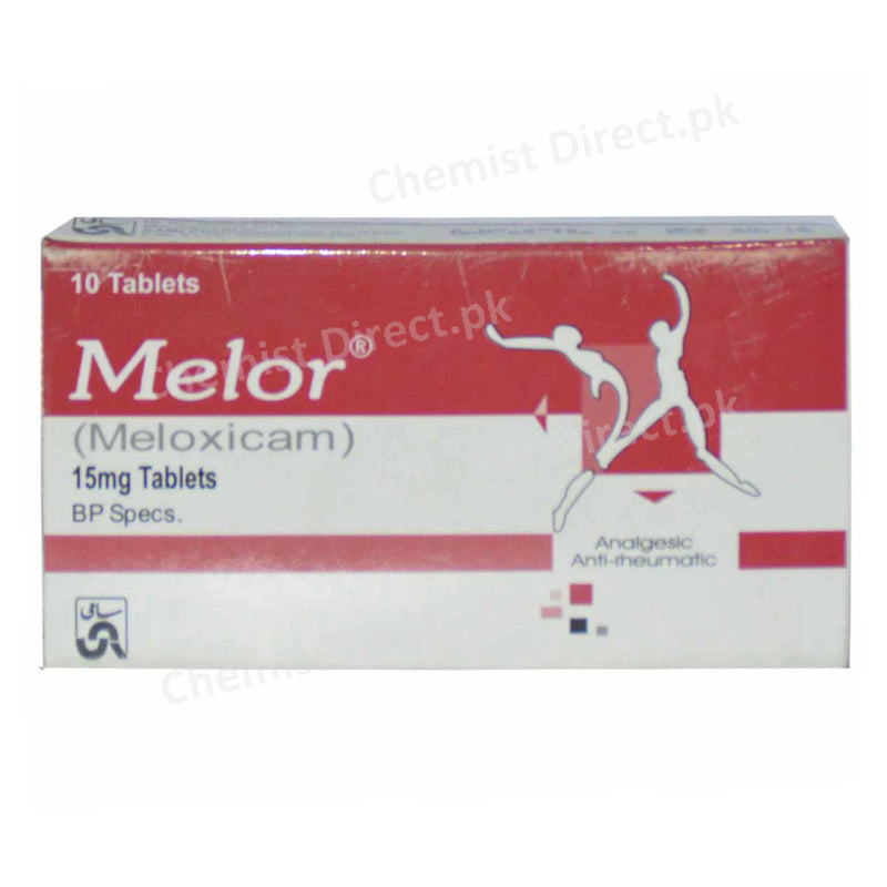 Melor 15mg Tablet Meloxicam Sami Pharmaceuticals Nsaid