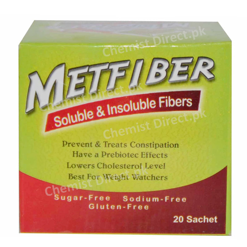 Metfiber Sachet – ChemistDirect.pk