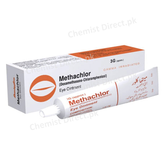 Methachlor Eye Oint 3g Remington Pharmaceuticals Corticosteroid Anti Infective Dexamethasone 0.1 Chloramphenicol 0.5_ Storeat 2 80C Donotfreeze