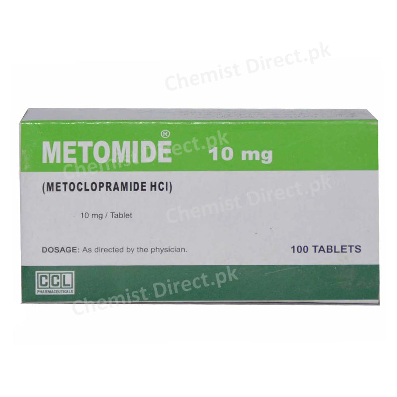 Metomide 10mg Tablet CCL Pharmaceuticals Gastroprokinetic Metoclopramide