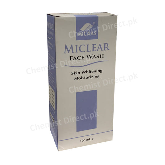 Miclear Face Wash 100Ml Skin Care