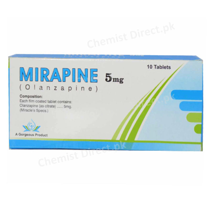 Mira Pine 5mg Tablet Gorgeous Pharma Olanzapine.