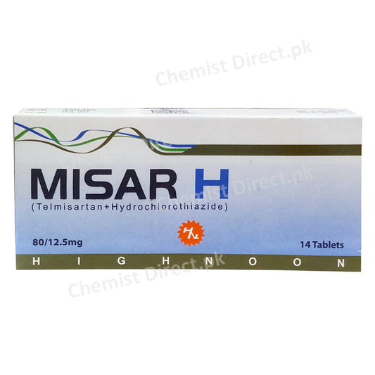     Misar H 80  12.5mg Tablet 