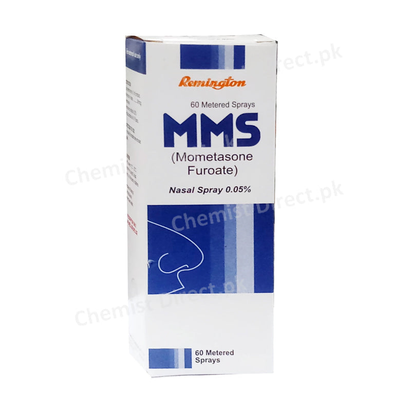 MMS Nasal Spray 0.05% Remington Pharmaceuticals Corticosteroid Mometasone Furoate 50mcg