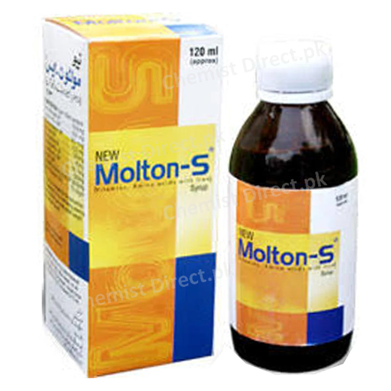 Molton S Syrup 120ml Chas AMendoza Vitamins Preparations Irom With Vitamin B Complex