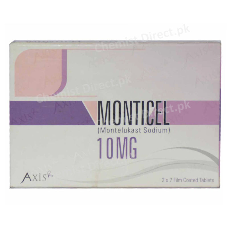 Monticel 10mg Tablet Axis Pharma Montelukast Sodium