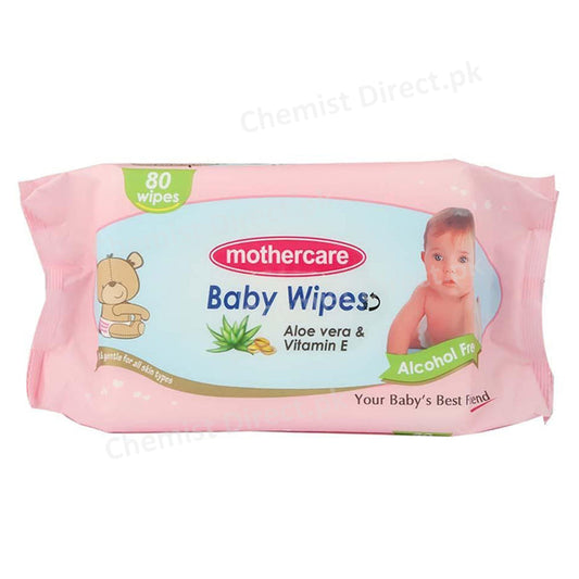 Mothercare Baby Wipes 80 Pcs Care
