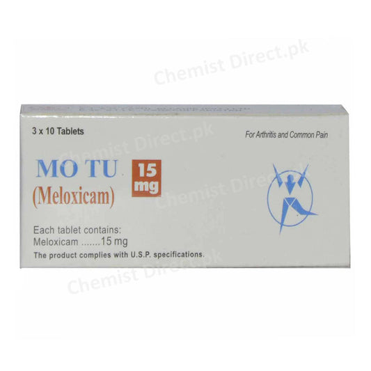 Motu 15mg Tablet SJG Pharma Meloxicam