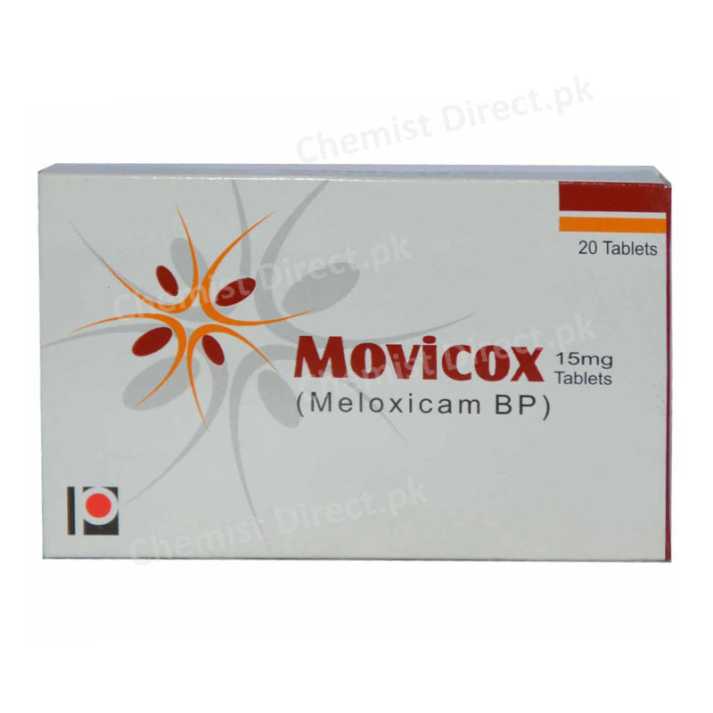 Movicox 15mg Tablet Paramount Pharmaceticals Meloxicam BP