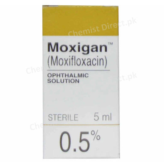 Moxigan Eye Drop Barrett Hodgson Pakistan Pvt Ltd Anti Infective Moxifloxacin