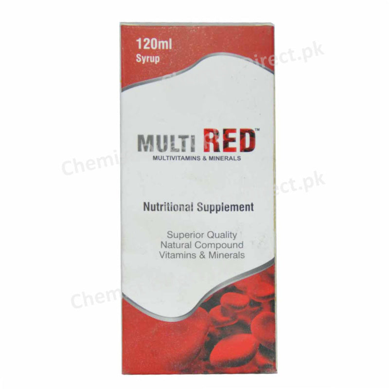 Multi Red Syp 120Ml