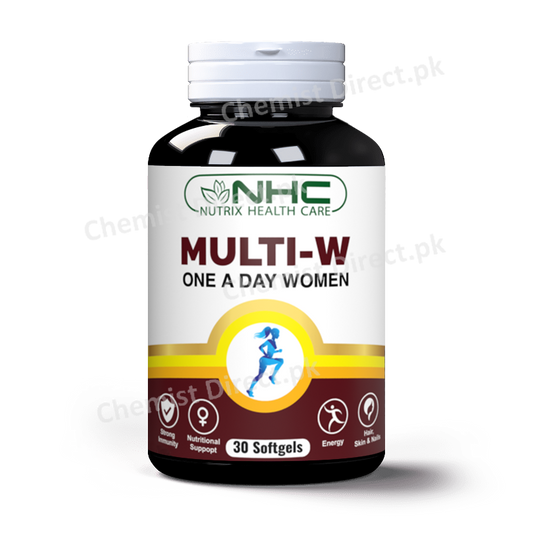 Multi-W Soft Capsule For Women`s Medicine