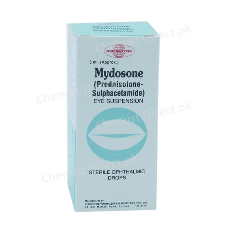 Mydex Eye Drop 5ml Remington Pharmaceuticals Anti-Infective/Corticosteroid Prednisolone Sulphacetamide