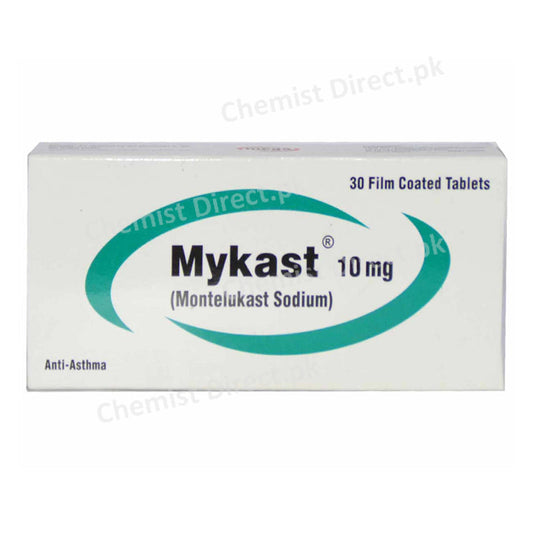 Mykast 10mg Tablet Mega Pharma Montelukast Sodium