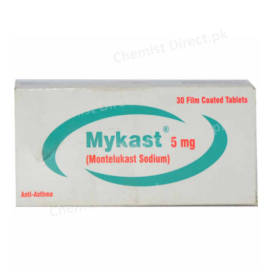 Mykast 5mg Tablet Mega Pharma Montelukast Sodium