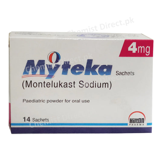 Myteka Powder Sachet 4mg Hilton Pharma Anti-Leukotriene Montelukast Sodium
