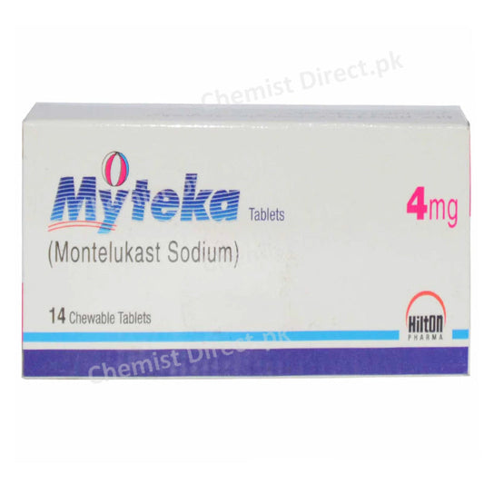 Myteka 4mg Tablet Hilton Pharma Pvt Ltd Anti Leukotriene Montelukast Sodium
