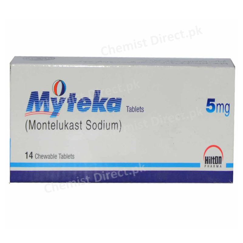 Myteka 5mg Tablet Hilton Pharma_Pvt Ltd Anti Leukotriene Montelukast Sodium