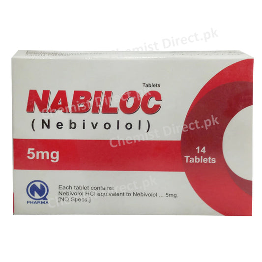 Nabiloc Tab 5mg Tablet Getz Pharma Pakistan Pvt Ltd Anti Hypertensive Nebivolo