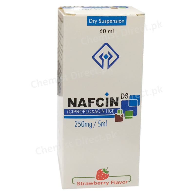 Nafcin Ds 250mg 60ml Global Pharma Quinolones Anti Bacterial Ciprofloxacin Hcl