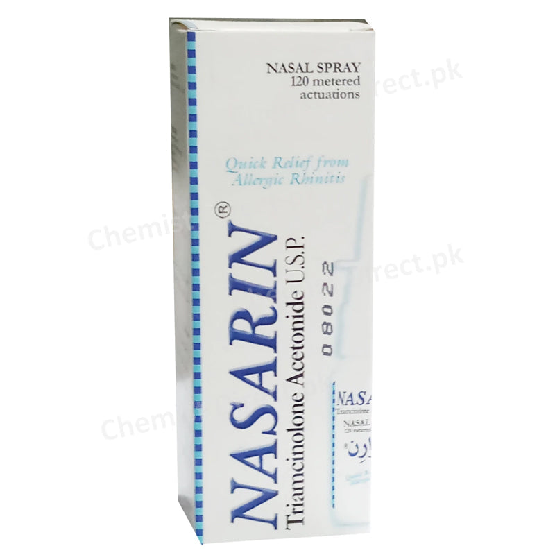 Nasarin Nasal Spray Nasal Spray Schazoo Zaka Pvt Ltd Nasal Preparation Triamcinolone 