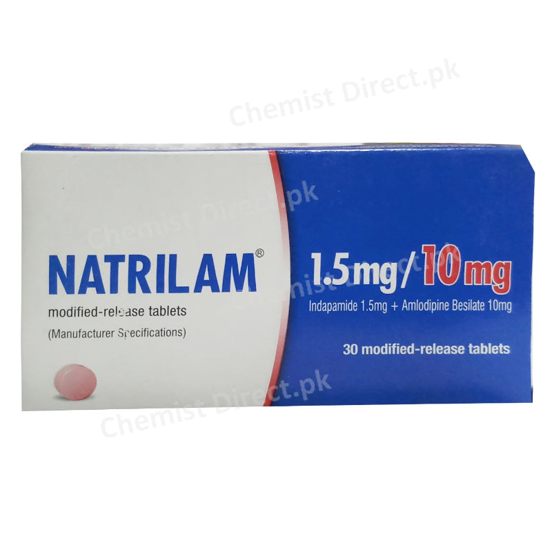 Natrilam 1.5mg 10mg Tablet