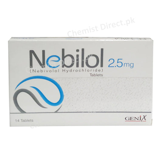Nebilol 2.5mg Tablet Genix Pharma Nebivolol Hydrochloride