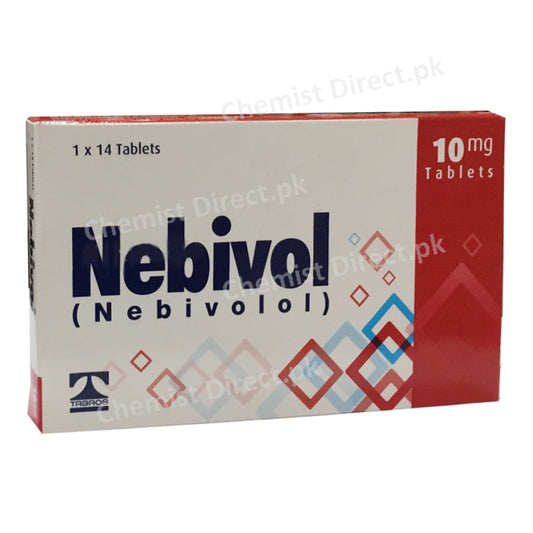 Nebivol 10mg Tablet Nebivolol Tabros Pharma