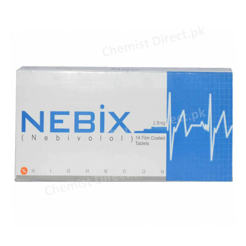 Nebix 2.5mg Tablet Highnoon Laboratories Anti-Hypertensive Nebivolol