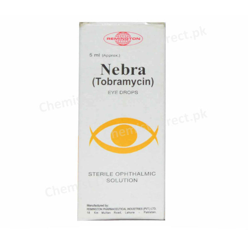 Nebra Eye drop 5ml Remington Pharmaceuticals Anti-Infective Tobramycin