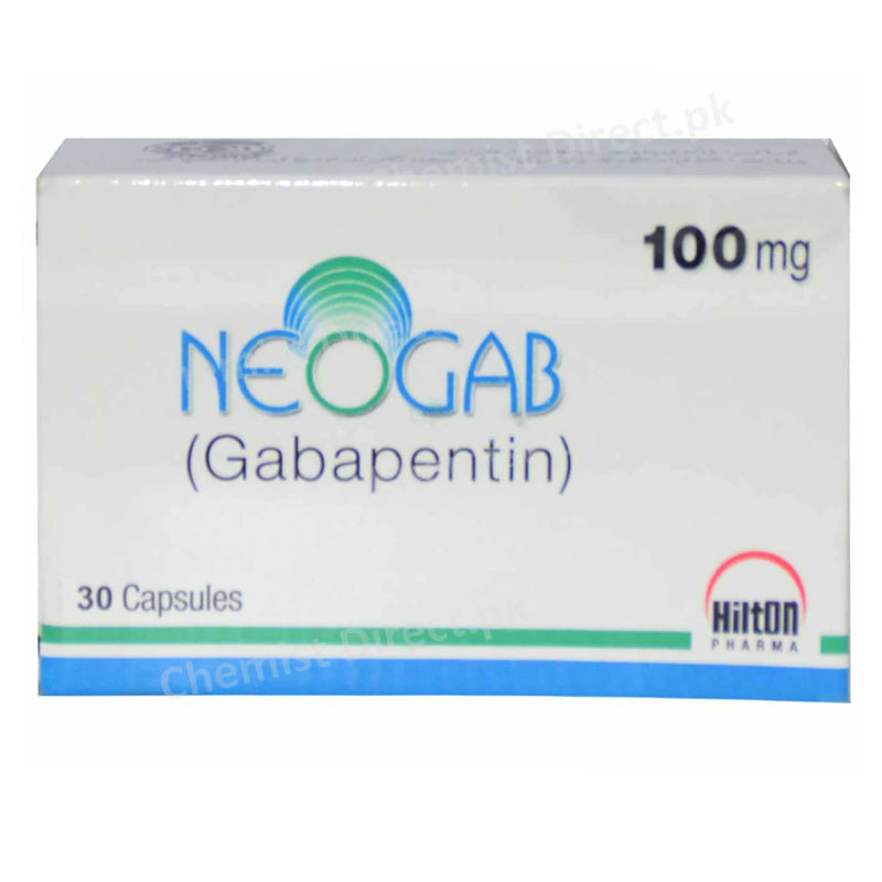 Neo GAB 100mg Capsule Hilton Pharma Pvt Ltd Anti Convulsant Gabapentin
