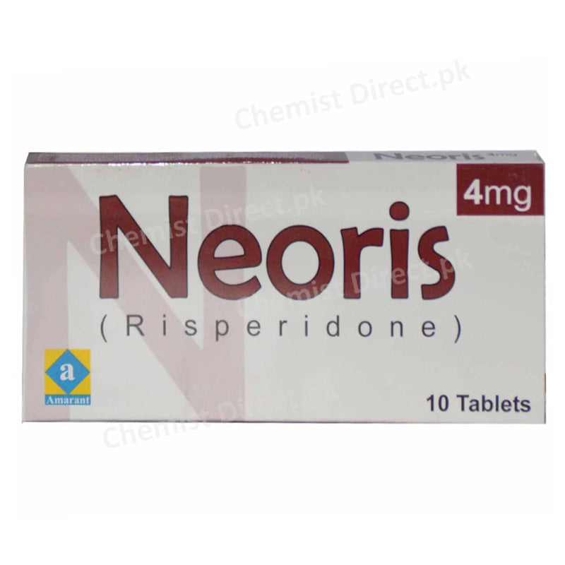 Neoris 4mg Tablet Amarant Pharmaceuticals Pvt Ltd Psychosis Risperidone