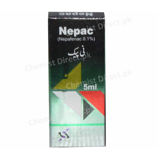 Nepac Eye Drop 5ml Suspension Sante Pharma Nepafenac Nsaid