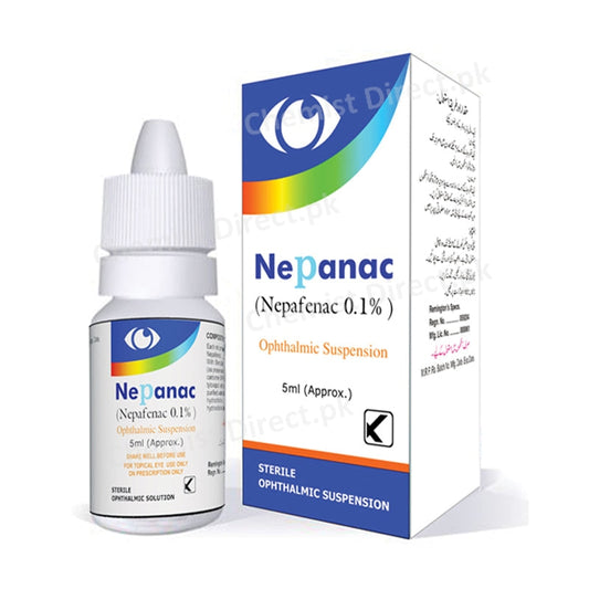 Nepanac 5ml Eye drop Kobec health Sciences Nepafenac 0.1%