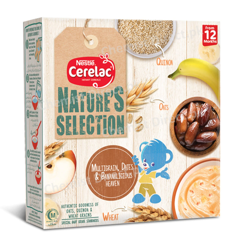 Nestle Nature Selection Dates & Bananalicious Cerelac 175Gm Baby Care