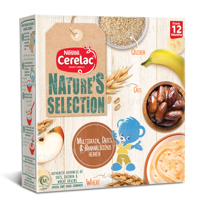 Nestle Nature Selection Dates & Bananalicious Cerelac 175Gm Baby Care