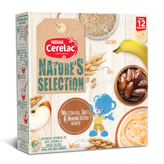 Nestle Nature Selection Dates & Bananalicious Cerelac 175Gm Baby Care