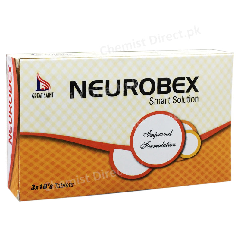 Neurobex Tablet 120ml Syrup Greatsaint The Brain Power Sugerfree