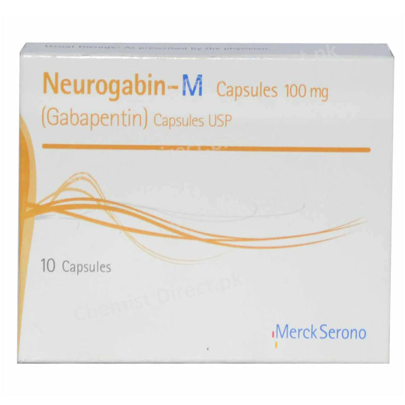 Neurogabi -M 100mg Capsule Martin Dow Pharmaceuticals Pak Ltd Anti Convulsant Gabapentin
