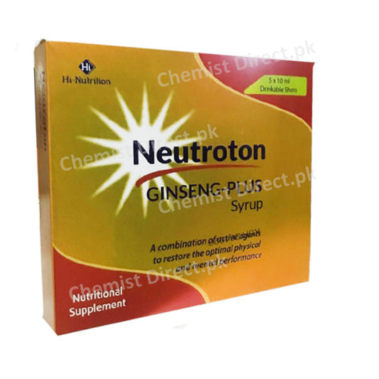 Neutroton Ginseng Plus Syrup Syrup