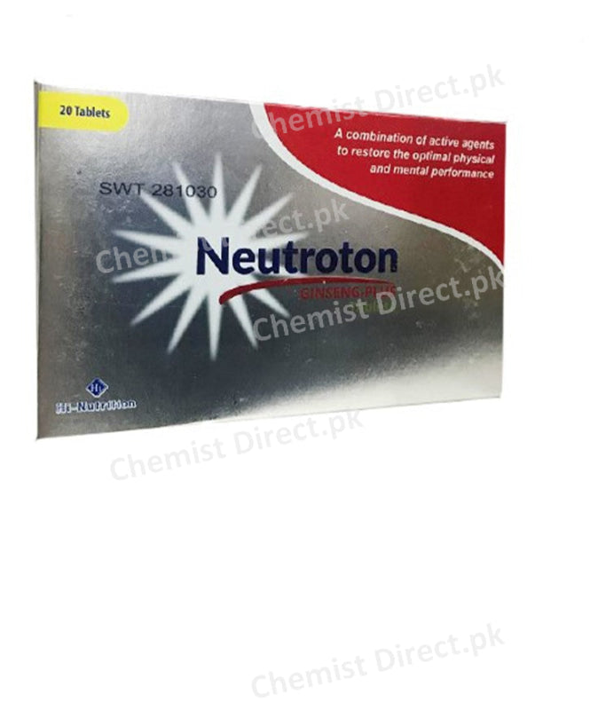 Neutroton Ginseng-Plus Tablets Medicine