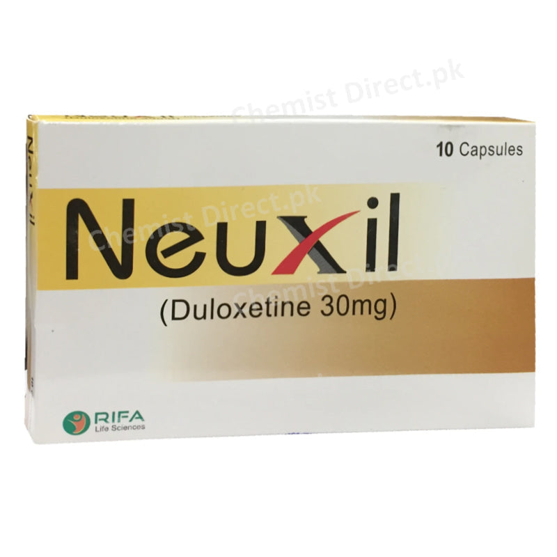 Neuxil 30mg Capsule Rifa Life Sciences Duloxetine