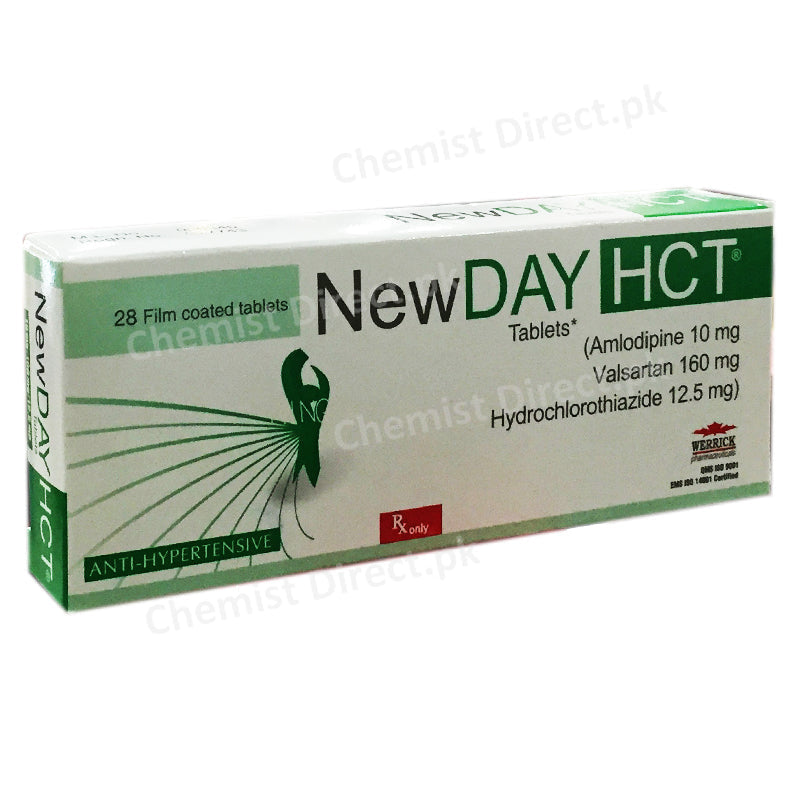 Newday Hct 10/160/12.5Mg Tablet Medicine