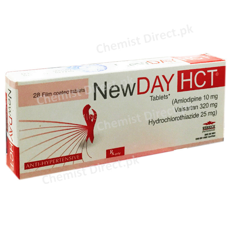 Newday Hct 10/320/25Mg Tablet Medicine