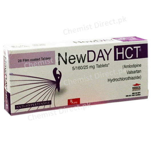 Newday Hct 5/160/25Mg Tablet Medicine